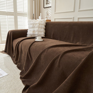 Waterproof Scratch Proof Sofa Protector Throw Blanket, Couch Cover for Pets & Kids