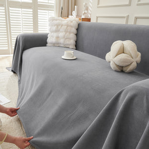 Waterproof Scratch Proof Sofa Protector Throw Blanket, Couch Cover for Pets & Kids