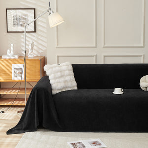 Waterproof Scratch Proof Sofa Protector Throw Blanket, Couch Cover for Pets & Kids