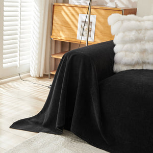 Waterproof Scratch Proof Sofa Protector Throw Blanket, Couch Cover for Pets & Kids