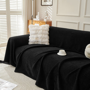 Waterproof Scratch Proof Sofa Protector Throw Blanket, Couch Cover for Pets & Kids