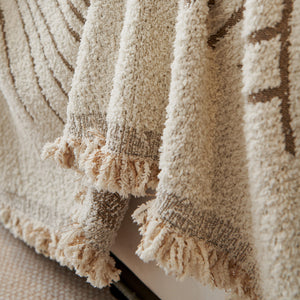 Cozy Striped Sofa Throw Blanket L Shaped Sectional Couch Covers Luxury Throws for Sofas