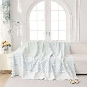 Cool Summer Blanket for Couches Soft Comfy Lightweight Cooling Sofa Blankets Cover