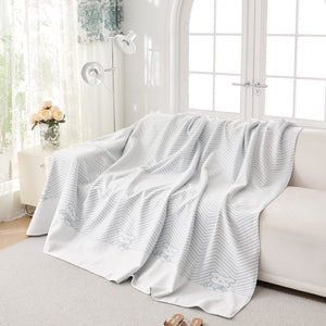 Cool Summer Blanket for Couches Soft Comfy Lightweight Cooling Sofa Blankets Cover