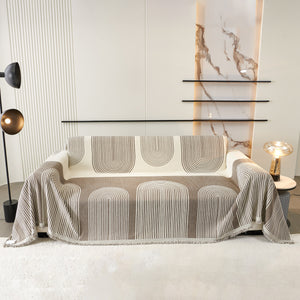 Oversized Sofa Throw Blanket, Couch Protector Throw for Stylish Home Protection