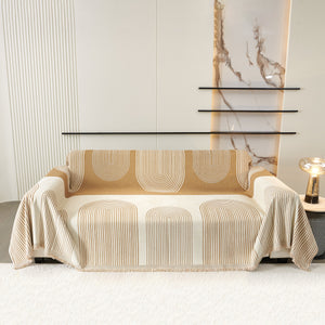 Oversized Sofa Throw Blanket, Couch Protector Throw for Stylish Home Protection