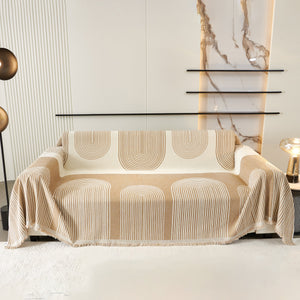 Oversized Sofa Throw Blanket, Couch Protector Throw for Stylish Home Protection
