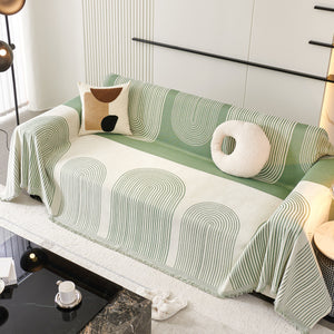 Oversized Sofa Throw Blanket, Couch Protector Throw for Stylish Home Protection