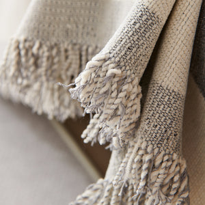 Chenille Geometric Sofa Throw Blanket, Boho Washable Furniture Throw Covers for Sofa