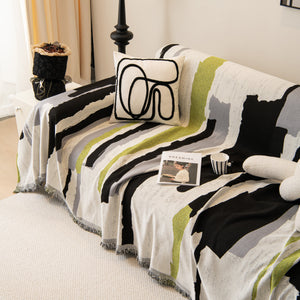 Colorful Chenille Sofa Throw Cover, Fashionable Soft Washable Couch Protector, Sectional Sofa Covers