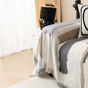 Colorful Chenille Sofa Throw Cover, Fashionable Soft Washable Couch Protector, Sectional Sofa Covers