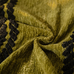 Boho Couch Throw Blanket with Textured Stripes, Sofa Cover for Living Room Decor