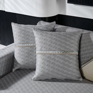 Geometric 3D Sofa Cover, Non-Slip Couch Protector for Seat, Backrest & Armrest