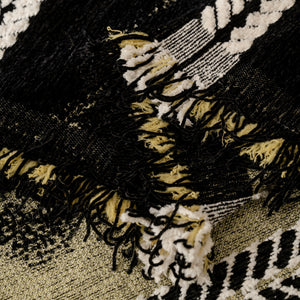 Boho Couch Throw Blanket with Textured Stripes, Sofa Cover for Living Room Decor