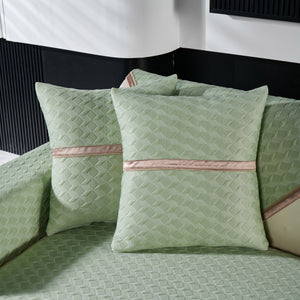 Geometric 3D Sofa Cover, Non-Slip Couch Protector for Seat, Backrest & Armrest