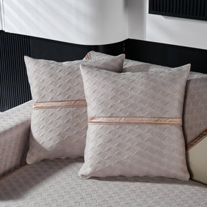 Geometric 3D Sofa Cover, Non-Slip Couch Protector for Seat, Backrest & Armrest