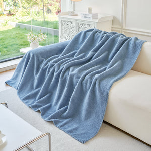 Thick Sherpa Fleece Sofa Protector Cover Stylish Durable Slipcovers for Couches and Chairs