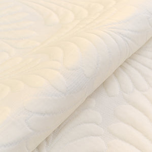 Sofa Cover for Leather & Fabric Couches, 3D Leaf Embossed Quilted Furniture Covers