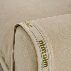 Chenille Sofa Cover Pet Mat, Non-Slip Couch Protector for Sectional & L-Shaped Sofas