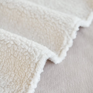 Thick Sherpa Fleece Sofa Protector Cover Stylish Durable Slipcovers for Couches and Chairs