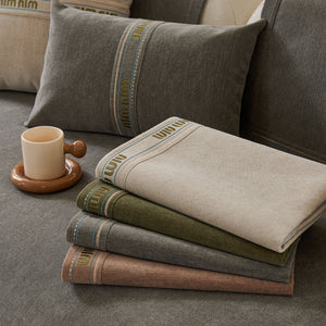 Chenille Sofa Cover Pet Mat, Non-Slip Couch Protector for Sectional & L-Shaped Sofas