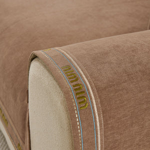 Chenille Sofa Cover Pet Mat, Non-Slip Couch Protector for Sectional & L-Shaped Sofas