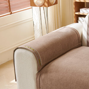 Chenille Sofa Cover Pet Mat, Non-Slip Couch Protector for Sectional & L-Shaped Sofas