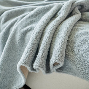 Thick Sherpa Fleece Sofa Protector Cover Stylish Durable Slipcovers for Couches and Chairs