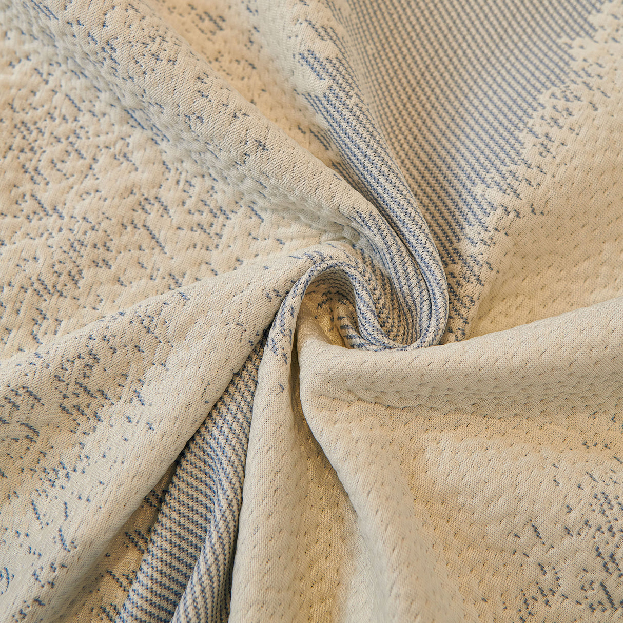 Modern Striped Couch Protector Blanket, Furniture Slipcover for L Shaped Sectionals