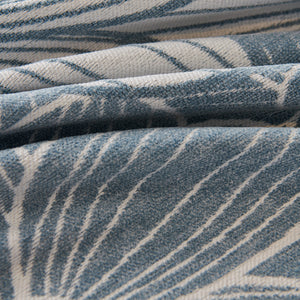 Chenille Jacquard Sofa Throw Cover with Tassels, All-Season Furniture Protector for Home and Office