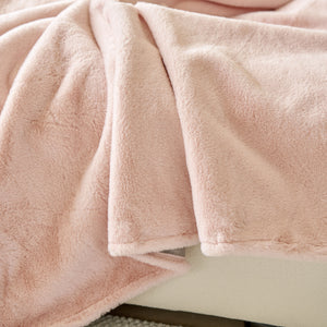 Faux Fur Smooth Plush Comfy Couch Covers, Soft Thicked Durable Blankets and Throws for Sofas