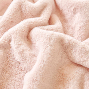 Faux Fur Smooth Plush Comfy Couch Covers, Soft Thicked Durable Blankets and Throws for Sofas