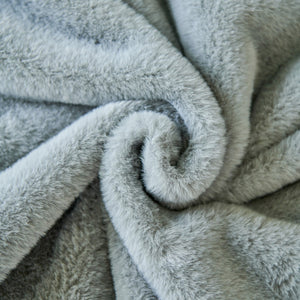 Faux Fur Smooth Plush Comfy Couch Covers, Soft Thicked Durable Blankets and Throws for Sofas