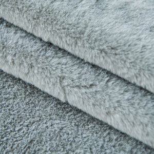 Faux Fur Smooth Plush Comfy Couch Covers, Soft Thicked Durable Blankets and Throws for Sofas