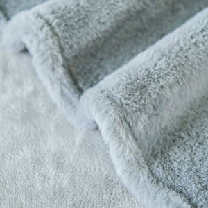 Faux Fur Smooth Plush Comfy Couch Covers, Soft Thicked Durable Blankets and Throws for Sofas