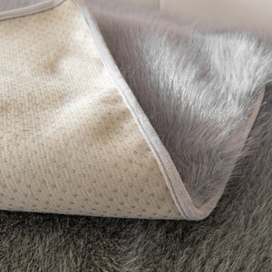 Faux Mink Velvet Luxury Fluffy Sofa Cushion, Winter Warm Thick Plush Non-slip Sofa Covers