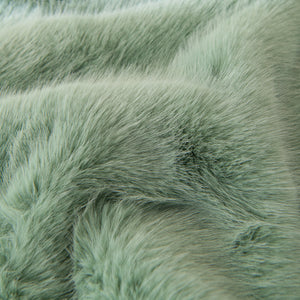 Faux Mink Velvet Luxury Fluffy Sofa Cushion, Winter Warm Thick Plush Non-slip Sofa Covers