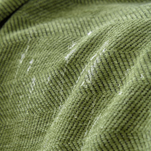 Couch Cover Sectional L Shape Chenille Herringbone Couch Throw Cover with Tassel Pom-Poms for Pets