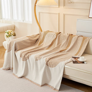 Chenille Boho Geometric Sofa Throw Cover Luxury Throws for Sofas Cat Proof Slipcovers Couch Covers