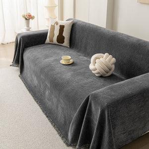 Soft Textured Couch Cover Slipcover Blanket, Modern Couch Covers for Dogs Washable
