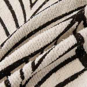 Maple Leaves Reversible Chenille Blanket Covers for Couch, Furniture Decoration Cover Sofa Slipcovers