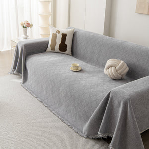 Soft Textured Couch Cover Slipcover Blanket, Modern Couch Covers for Dogs Washable