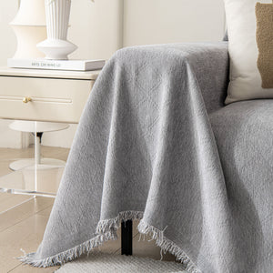 Soft Textured Couch Cover Slipcover Blanket, Modern Couch Covers for Dogs Washable