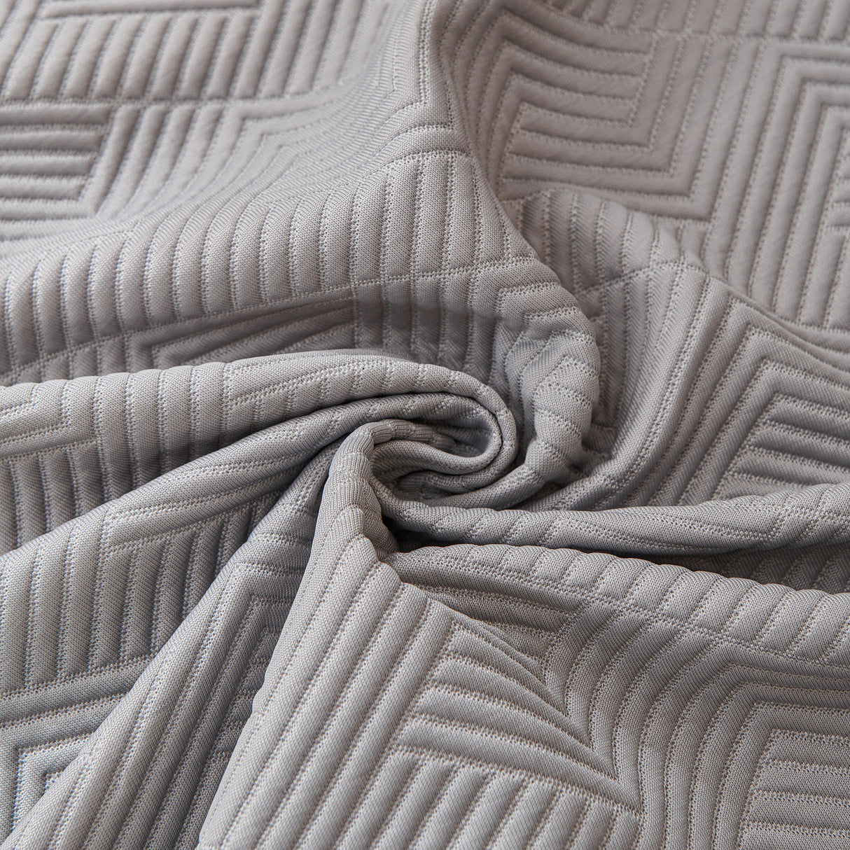 Cooling Scratch Proof Large Sofa Throw Cover, Geometric Texture Couch Protector