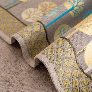 Sofa Cover for Couch, Non-Slip Sectional Couch Cover with Woven Tree Pattern