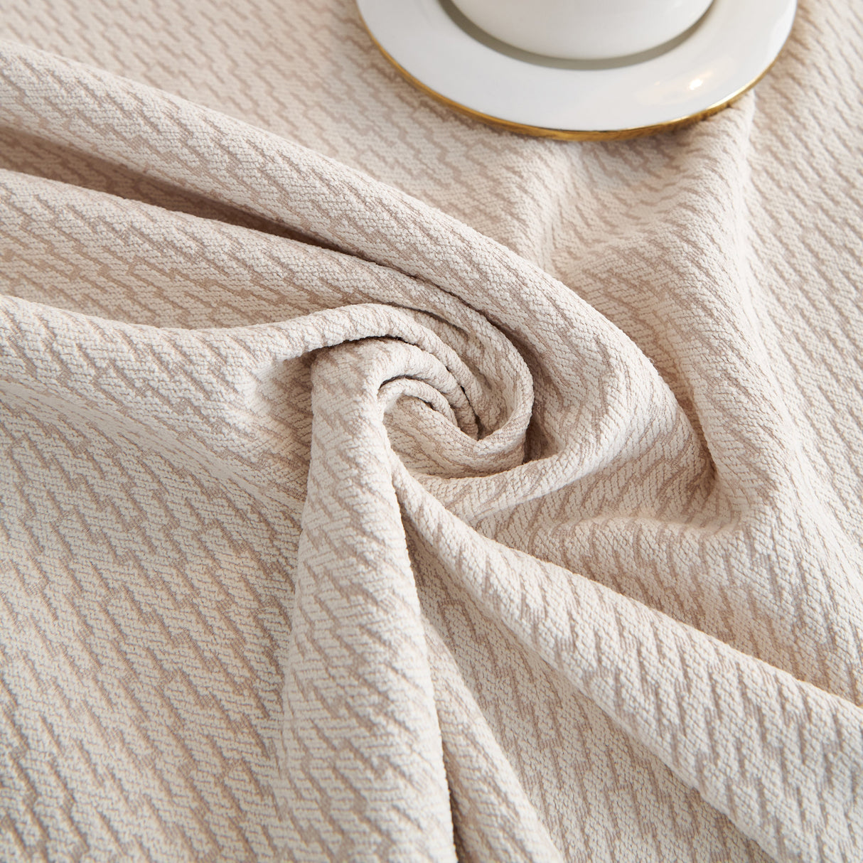 Waterproof Scratch Proof Herringbone Large Throw Blanket for Couch, Chenille Couch Cushion Covers for Pets