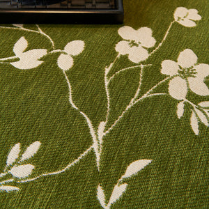 Floral Chenille Couch Cover, Non-Slip Sofa Slipcover Protector for Furniture