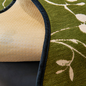 Floral Chenille Couch Cover, Non-Slip Sofa Slipcover Protector for Furniture