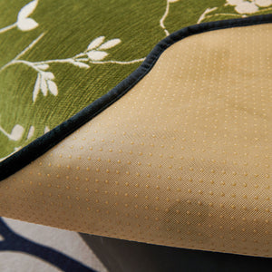 Floral Chenille Couch Cover, Non-Slip Sofa Slipcover Protector for Furniture