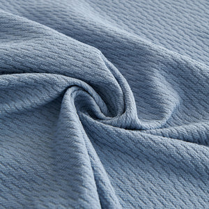 Waterproof Scratch Proof Herringbone Large Throw Blanket for Couch, Chenille Couch Cushion Covers for Pets